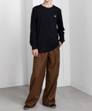 Fred Perry 24 刺繡圓領撞色長 T