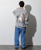 Freak 25 冬季貓貓印花衛衣