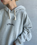 Chums 24 前刺繡後印花連帽衛衣