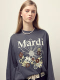 Mardi 25 彩色小花長 T