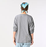 45R 25 秋季淨色長 T