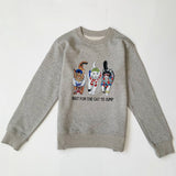 Freak 25 冬季貓貓印花衛衣