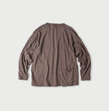 45R 25 秋季淨色長 T