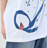 45R 25 星際印花 T