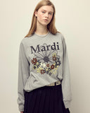 Mardi 25 彩色小花長 T