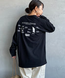 Chums 25 秋季前後印花長 T