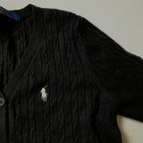 Polo 25 秋季麻花 V 領外套