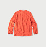 45R 25 秋季小花刺繡長 T