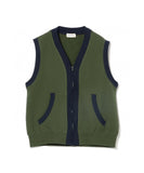 Beams 24 撞色背心外套