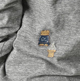 45R 25 秋季玉兔刺繡長 T