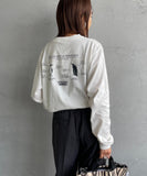 Chums 25 秋季企鵝印花長 T