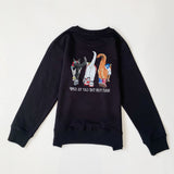 Freak 25 冬季貓貓印花衛衣