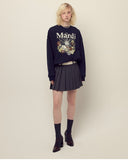 Mardi 25 冬季彩色小花衛衣