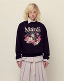 Mardi 25 冬季彩色小花衛衣