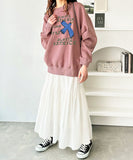 45R 25 冬季飛鳥印花衛衣