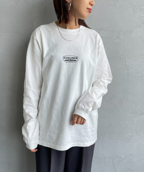 Chums 25 秋季企鵝印花長 T