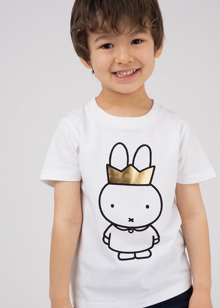 Miffy Kids 24 皇冠頭印花 T