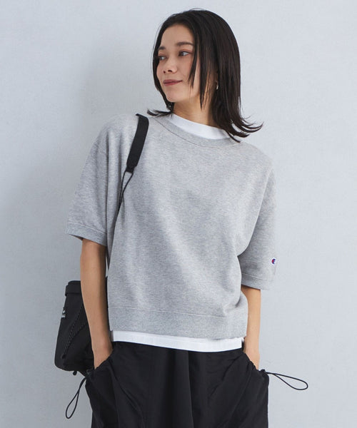 Champion 25 刺繡 5 分袖 T