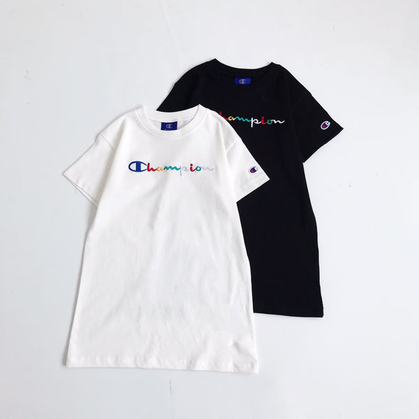 Champion Kid 彩色刺繡連身裙