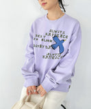 45R 25 冬季飛鳥印花衛衣