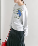 45R 25 冬季飛鳥印花衛衣