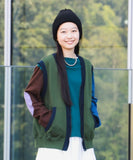 Beams 24 撞色背心外套