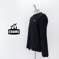 Chums 前刺繡後印花 logo 長 T