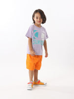 Champion Kids 24 Logo 印花 T