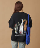 Freak 25 冬季貓貓印花衛衣