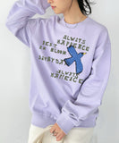 45R 25 冬季飛鳥印花衛衣