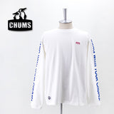 Chums 24 刺繡 logo 長 T