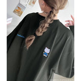 Hello Kitty 25 秋季後印花長 T