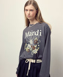 Mardi 25 彩色小花長 T