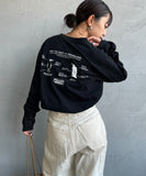 Chums 25 秋季企鵝印花長 T