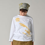 45R 25 秋季玉兔刺繡長 T