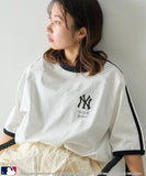 MLB 24 牛角袖印花 T