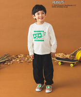 Beams Kids 24 Snoppy 印花長 T