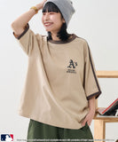 MLB 24 牛角袖印花 T