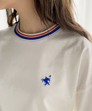 Ctrl+C 刺繡 logo T