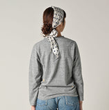 45R 25 秋季玉兔刺繡長 T