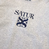 Satur 24 刺繡 logo 衛衣