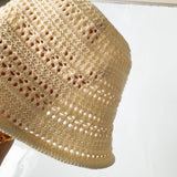 日系 25 鏤空漁夫帽