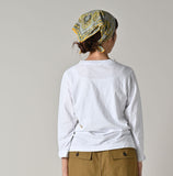 45R 25 秋季玉兔刺繡長 T