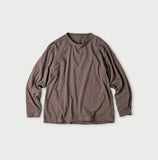 45R 25 秋季淨色長 T