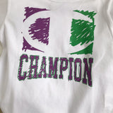 Champion Kids 24 Logo 印花 T