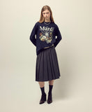 Mardi 25 彩色小花長 T