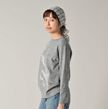 45R 25 秋季玉兔刺繡長 T