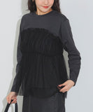 Beams 25 薄紗長 T