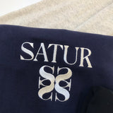Satur 24 刺繡 logo 衛衣