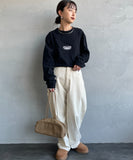 Chums 25 秋季企鵝印花長 T